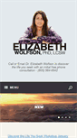Mobile Screenshot of elizabethwolfson.net